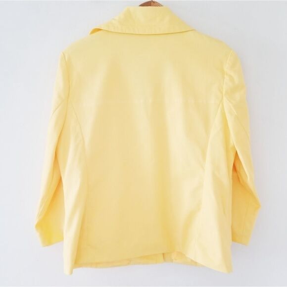 Rafaella blazer two button closure yellow - Picture 2 of 7